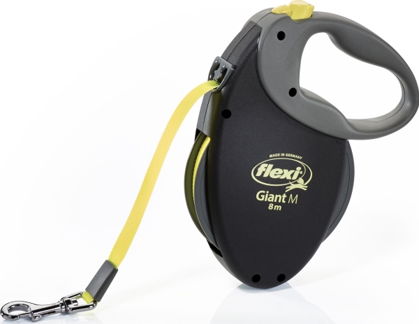 Flexi Neon-Bånd Gul Giant M, 8M, 25Kg