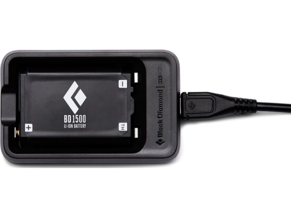 Black Diamond Bd 1500 Battery & Charger (Schwarz, Ladegert Mit Akku)