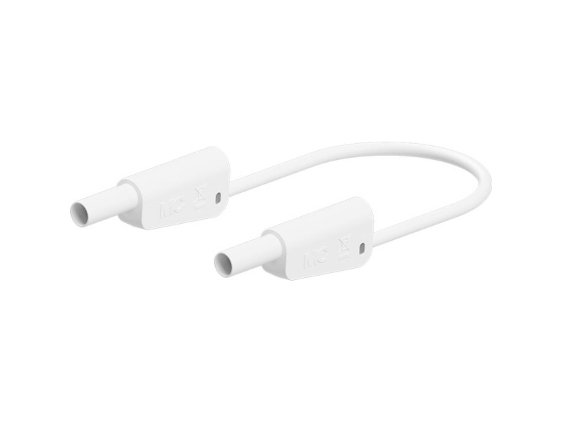 Stäubli Slk-4N-S25 Prøveledning [ - ] 50 Cm Hvid 1 Stk