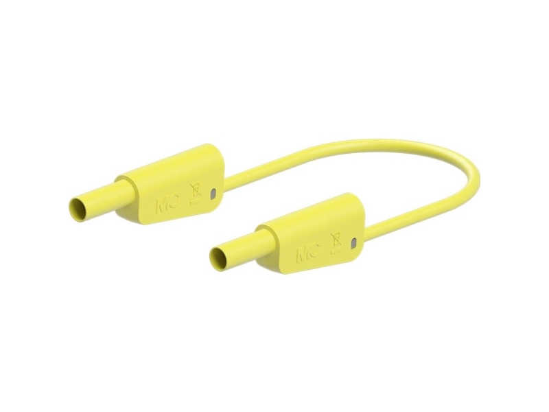 Stäubli Slk-4N-F10 Prøveledning [ - ] 50 Cm Gul 1 Stk