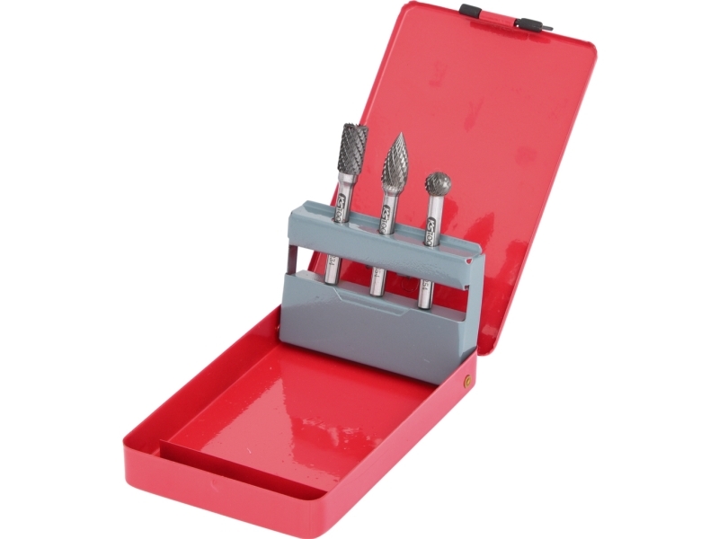 KS Tools 515.3203, Metall, Gjutjärn, Plast, 3 styck | Elverktyg - Tillbehör - Tillbehör till Handoverfräs | GameStuff