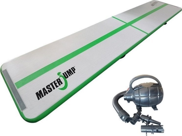 Aitrack Master Aufblasbare Matte 500 X 100 X 10 Cm Grau Grün
