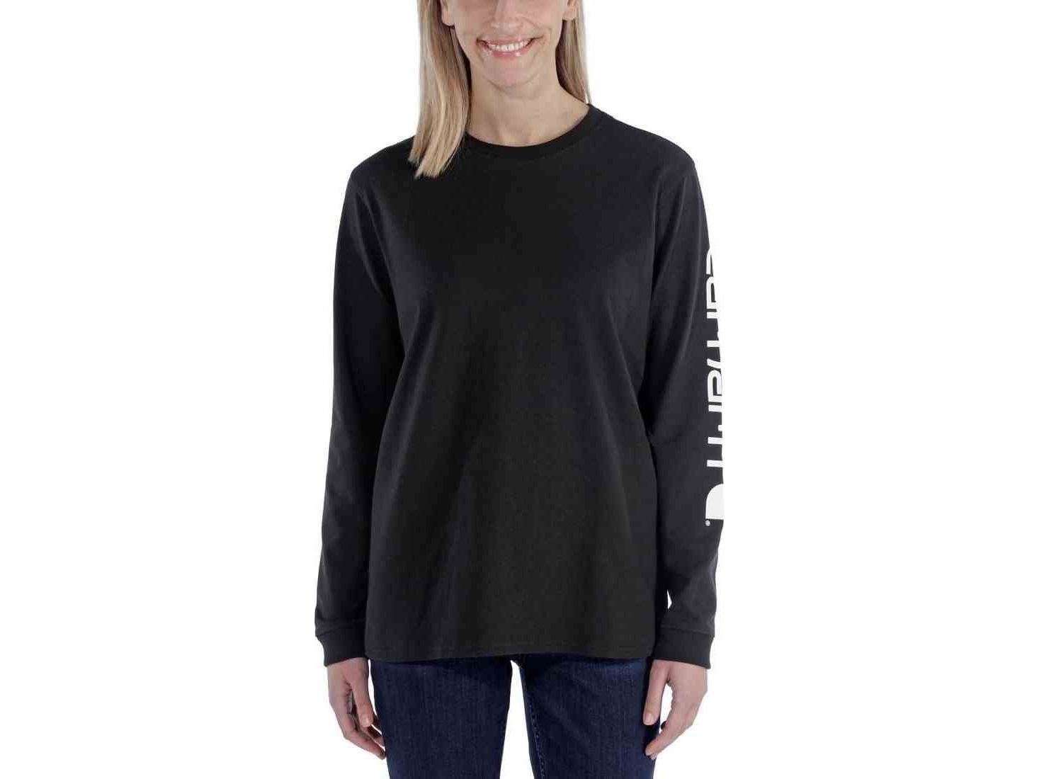 Carhartt Workwear Sleeve Logo Black T-Shirt