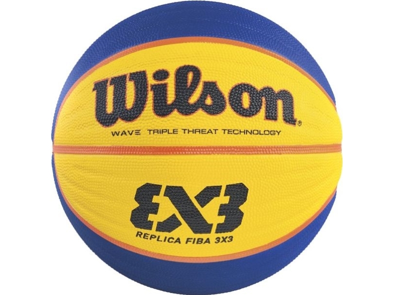 Wilson Fiba 3X3 Replica Basketball Wtb1033xb Blau/Gelb (08083)