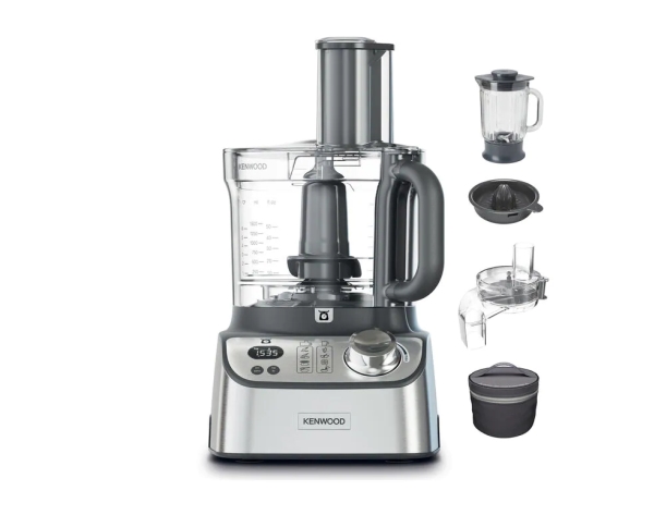 Kenwood FDM72.990SS, 3 L, Rustfrit stål, 1,5 L, 1,5 L, Plast, Glas