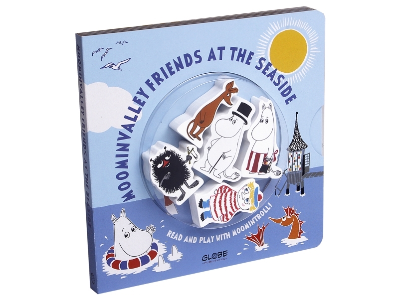Moominvalley Friends at the Seaside Book (Engelsk)