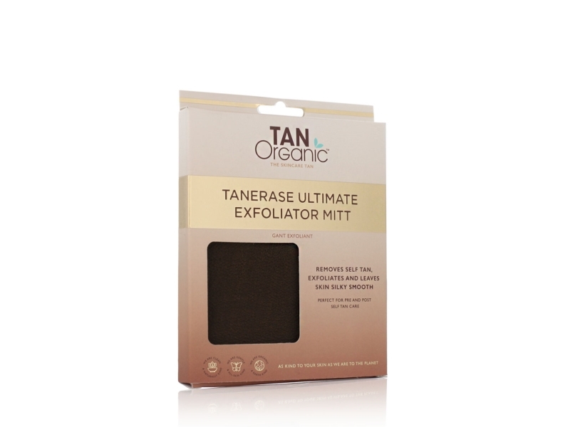 Tan Organic Unisex Selbstbräuner, Tan Erase Ultimate Exfoliator Glove (Zubehör Selbstbräunung) - Image 2