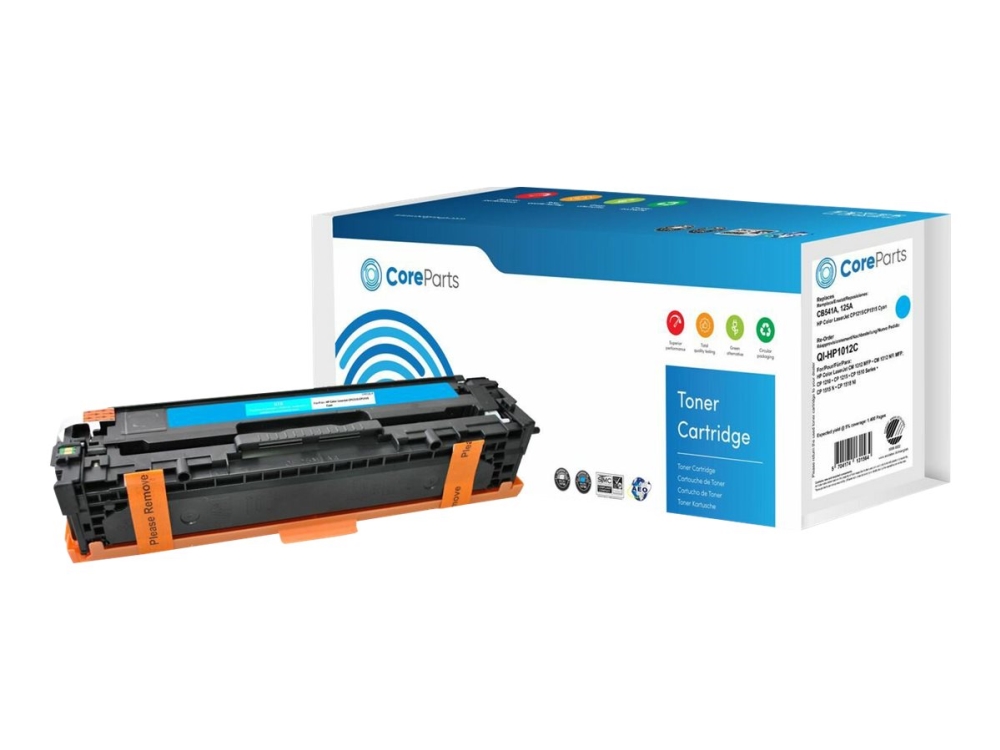 Coreparts - Cyan - Kompatibel - Boks - Tonerpatron (Alternativ Til: Hp Cb541a) - For Canon Laser Shot Lbp-5050N