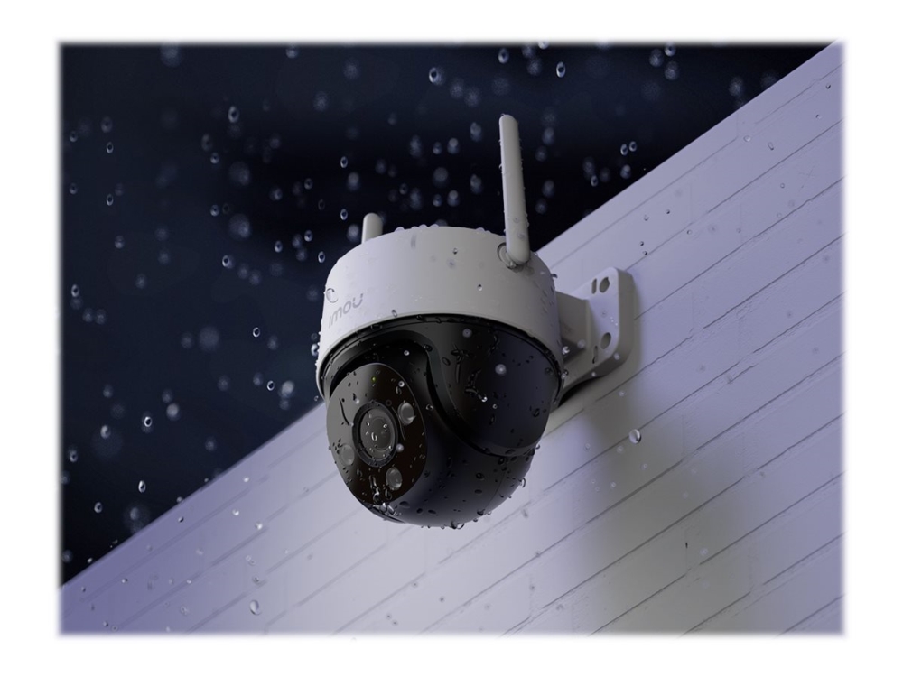 IMOU Cruiser SE+ - Netværksovervågningskamera - panonering / hældningsvinkel - kanontårn - udendørs - vejrbestandig - farve (Dag/nat) - 4 MP - 2560 x 1440 - fast brændvidde - audio - trådløs - WiFi - LAN 10/100 - H.265 - DC 12 V