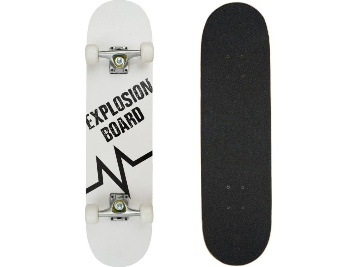 Deskorolka Master Deskorolka Explosion Board - White | Utomhusleksaker - Gå / Löpande fordon - Skateboard | GameStuff