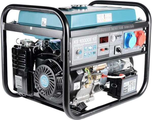 KÖNNER &amp SÖHNEN BENSINGENERATOR 7,5KW 230/400V ELEKTRISK START AVR VST KS10000E1/3 | Verktyg & Verkstad - För verkstaden - Generator och kompressor | GameStuff