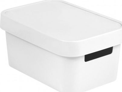 Curver INFINITY 4,5 l hvid beholder med låg