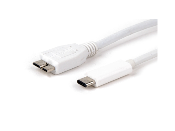 Lmp 13868, 1 M, Usb C, Micro-Usb A, Usb 3.2 Gen 1 (3.1 Gen 1), Hanstik/Hanstik, Hvid