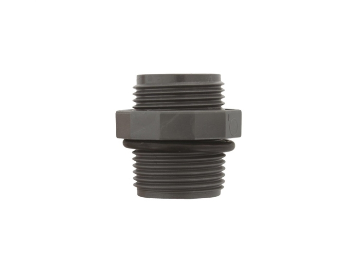 Rain Pvc Nipple W/Or 1In Mx1in M