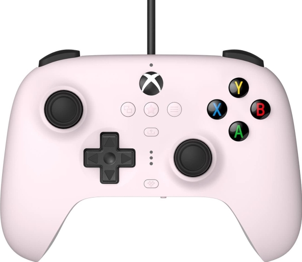 8Bitdo Ultimate Wired Controller, Rosa, Xbox / Pc