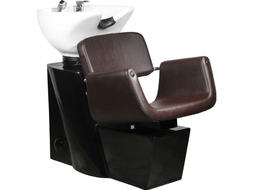 Activeshop Friseur-Waschbecken Helsinki Braun