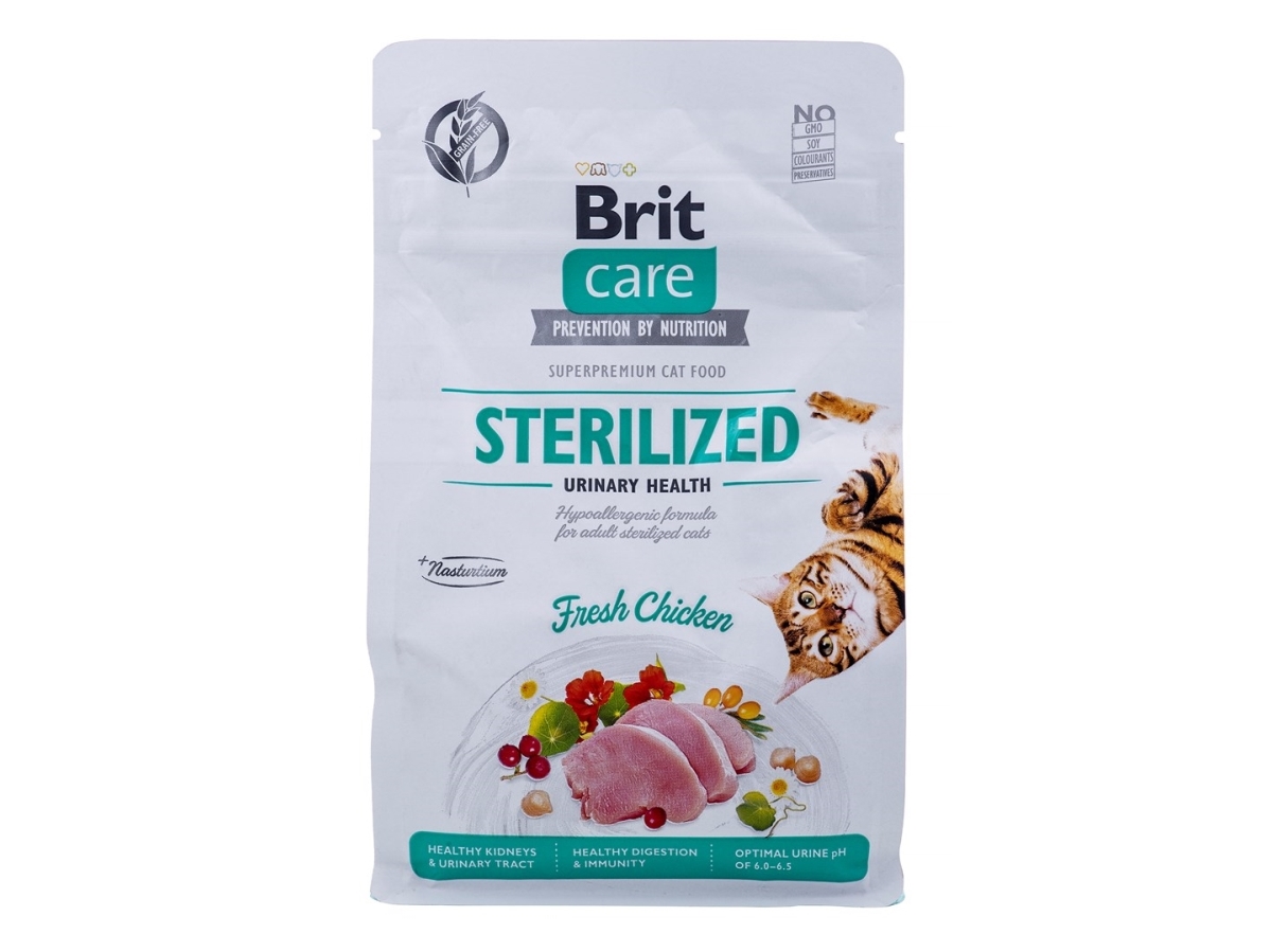 Brit Care Grain-Free Sterilized Urinary - Trockenfutter Für Kätzchen - 400 G