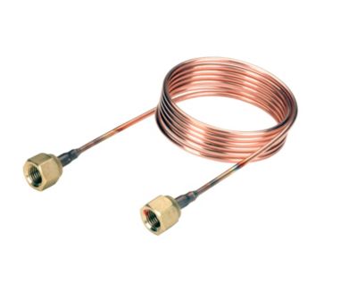 Danfoss kapillarrør - 1/4'', Indre, Flare, 500 mm, Kobber