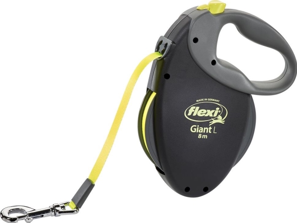 Flexi Neon-Bånd Gul Giant L, 8M, 50Kg