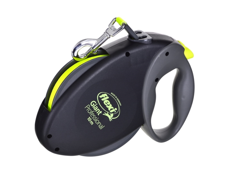 Flexi Neon Giant, Bånd line, Neon gul, Large, 10M, Max 50kg