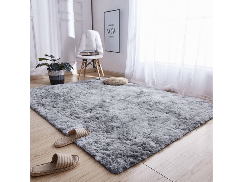 Strado Carpet Ombre Shaggy Strado 120X160 Ombresilver (Hellgrau) Universell
