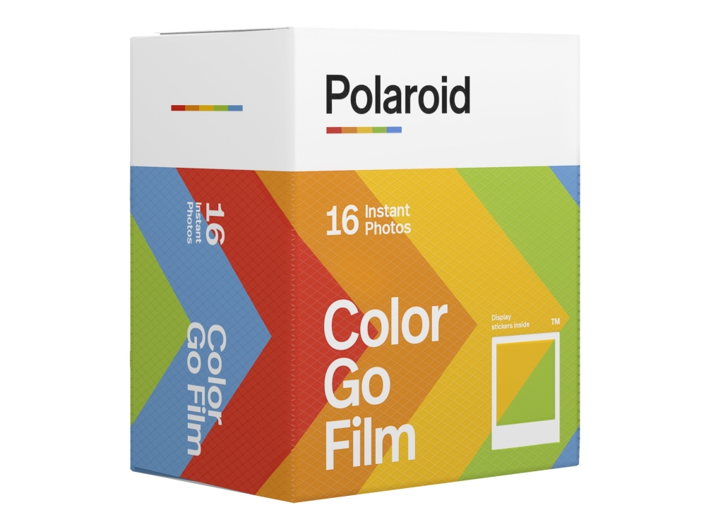 Polaroid Double Pack Farvefilm Til Umiddelbar Billedfremstilling Instant Film Polaroid Go Asa 640 16 Optagelser 2 Kassetter