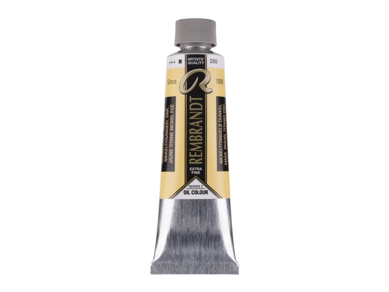 Rembrandt Oil Colour Tube Nickel Titanium Yellow Deep 280