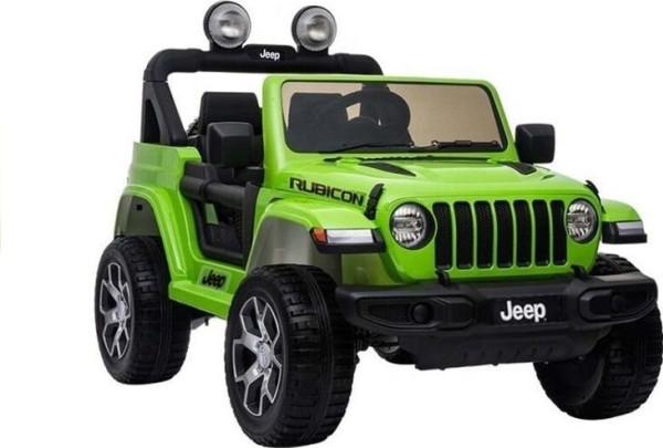 Lean Cars Lean Cars Auto Auf Jeep Rubicon 4X4 Batterie Grün