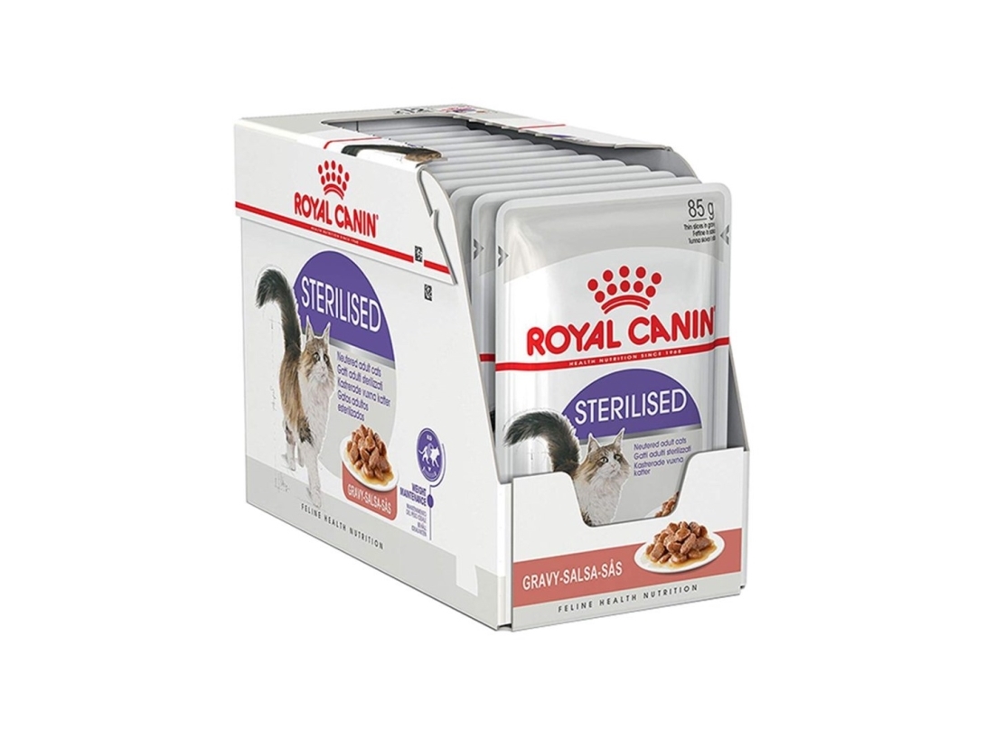 Royal Canin Sterilised Gravy Adult Vådfoder Til Kat - 12X85 G