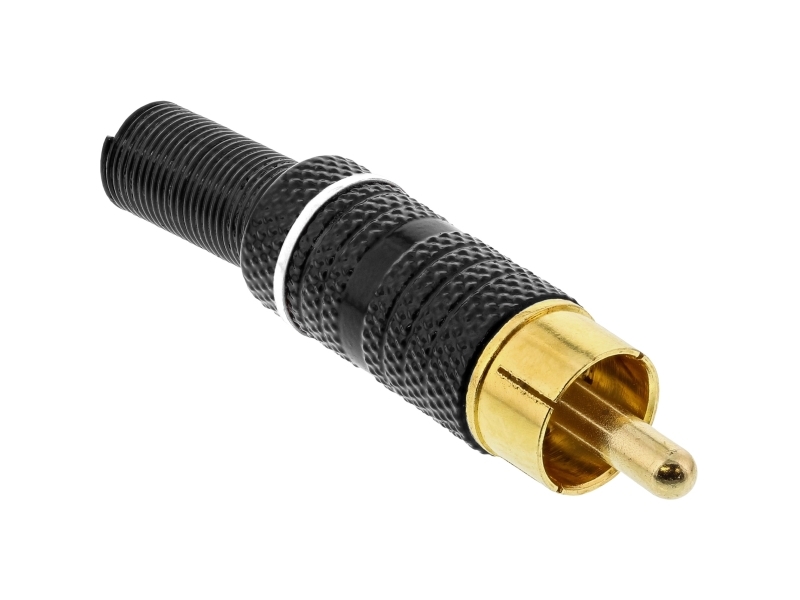 Inline 99110P, Rca, Sort, Guld, 10 G, 1 Stk, 11 Mm