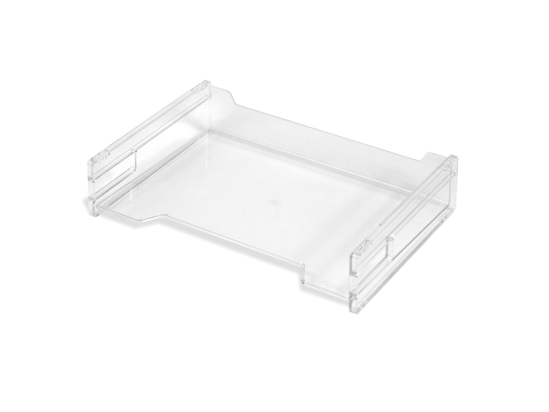 Herlitz 1610393, Plastikk, Gjennomsiktig, A4, 1 skuffer