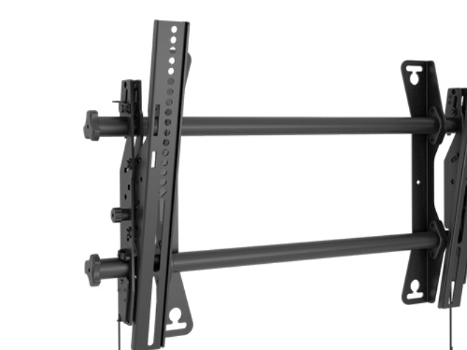 Chief Fusion Medium Tilt Wall Mount - For Displays 32-65" - Black - Monteringssæt (Tiltbar Vægmontering, 2 Interfacebøjler) - For Fladt Panel - Sort
