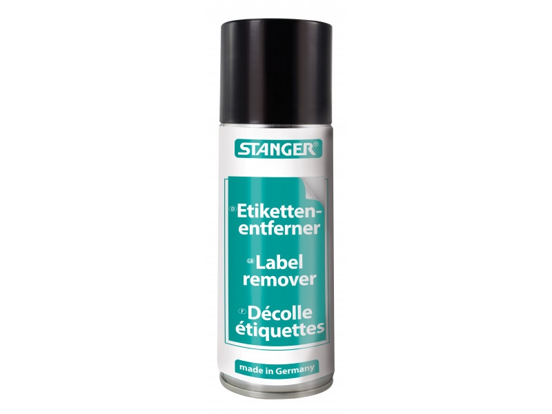 Stanger 55050024, Spray, 200 Ml, Flerfarvet, Spray With The Stanger Label Remover On The Whole Area Especially At The Edges. Wait 3 To 5..., 1 Stk