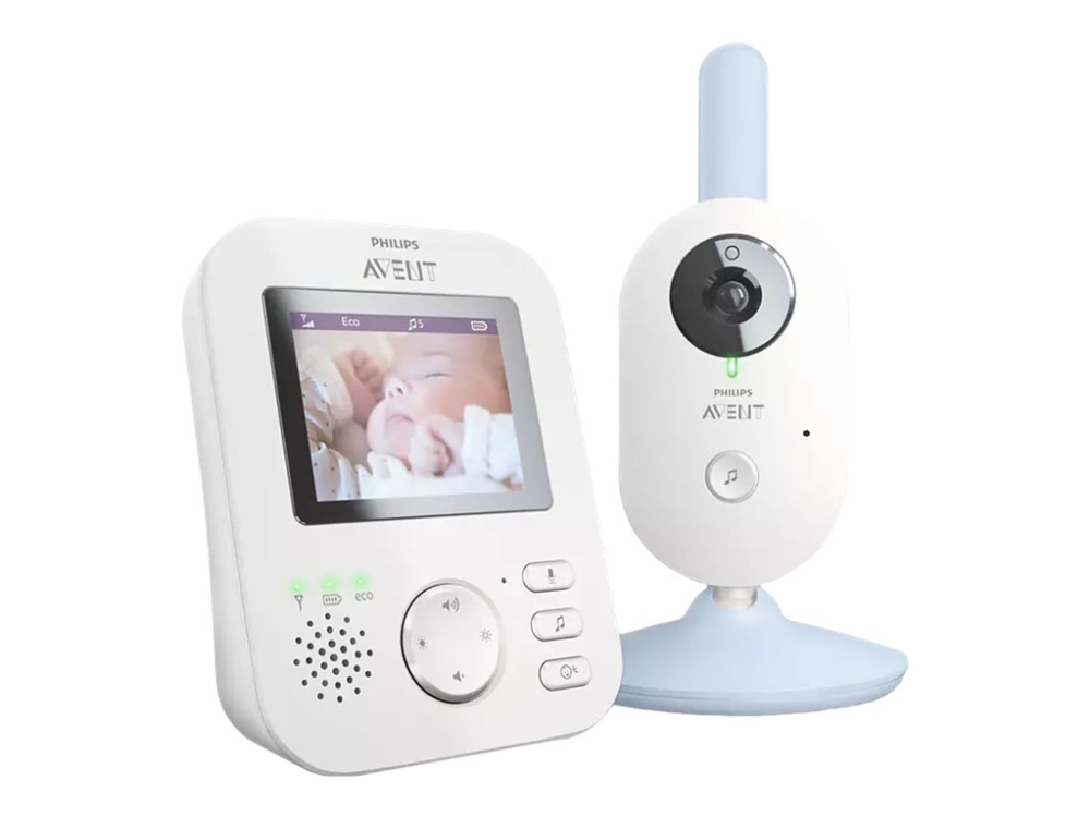 Se Philips Avent Scd835 - Baby Overvågningssystem - Ac-Drevet - 2.7" Lcd-Monitor - 1 Kamera(Er) hos Computersalg.dk