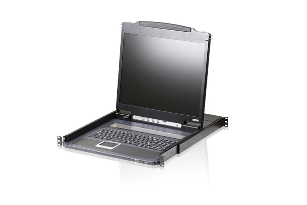 Slideaway-Konsole 19" Led Ps/2-Usb Konsole
