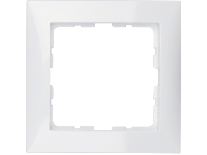 Berker 10118989, Hvid, Duroplast, Berker, Blank, Berker S.1, 10 Stk