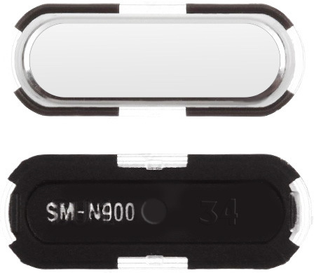 Coreparts Mspp70927, Home Button, Samsung, Galaxy Note 3 Sm-N900, Weiß, 250 Mm, 400 Mm
