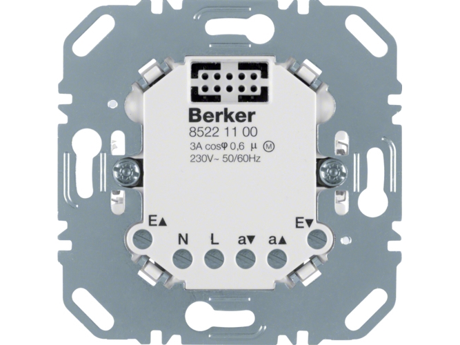 Berker 85221100, Lysdæmper, Monterbar, Metallic