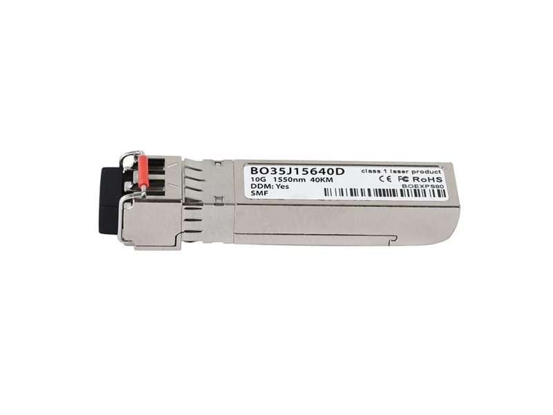 Blueoptics 430-4585-Bo, Fiberoptisk, Sfp+, 40000 M, 1550 Nm, 1550 Nm, 10 Gigabit Ethernet