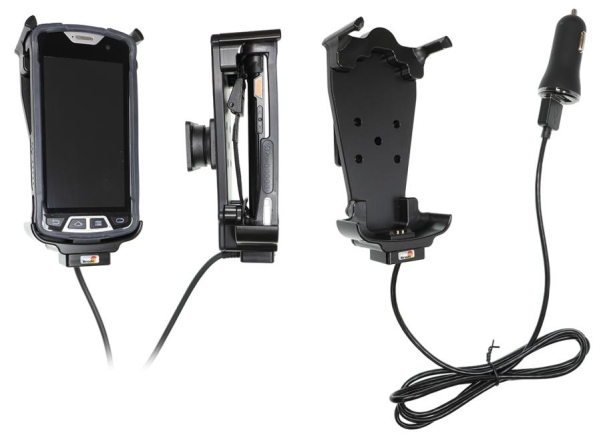 Brodit 721036, Handy/Smartphone, Aktive Halterung, Auto/Innenbereich, Schwarz