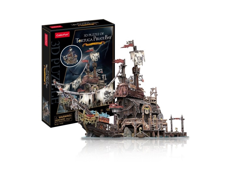 Cubic Fun 3D Puzzle Piratenbucht