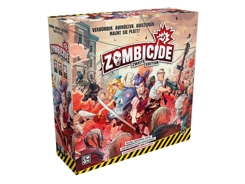 Asmodee Zombicide 2. Edition, Brætspil, Escape, 12 År, Familiespil