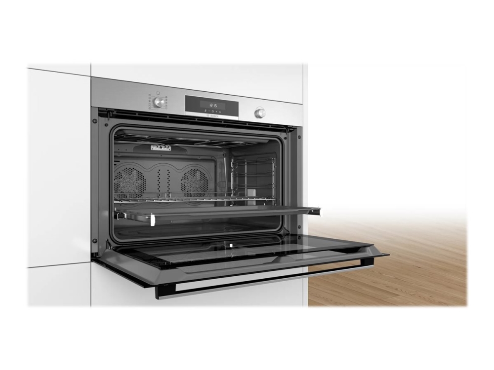 Bosch Serie | 6 VBD5780S0 - Ovn - til indbygning - niche - bredde: 86 cm - dybde: 56 cm - højde: 59 cm - med selv-rengøring - Klasse A+ - rustfrit stål