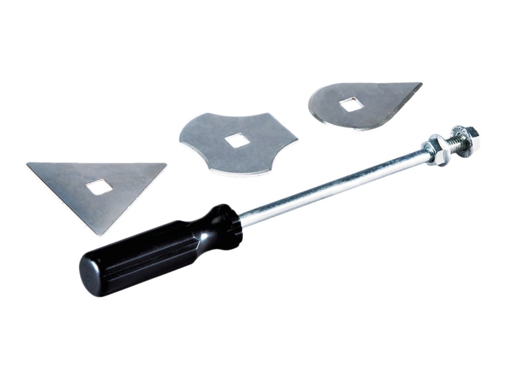 Makita - Scraper set - för målarfärg, fernissa, seals, glue - för Makita HG6531CK | Färg & Tillbehör - Målningsverktyg - Skrapor | GameStuff