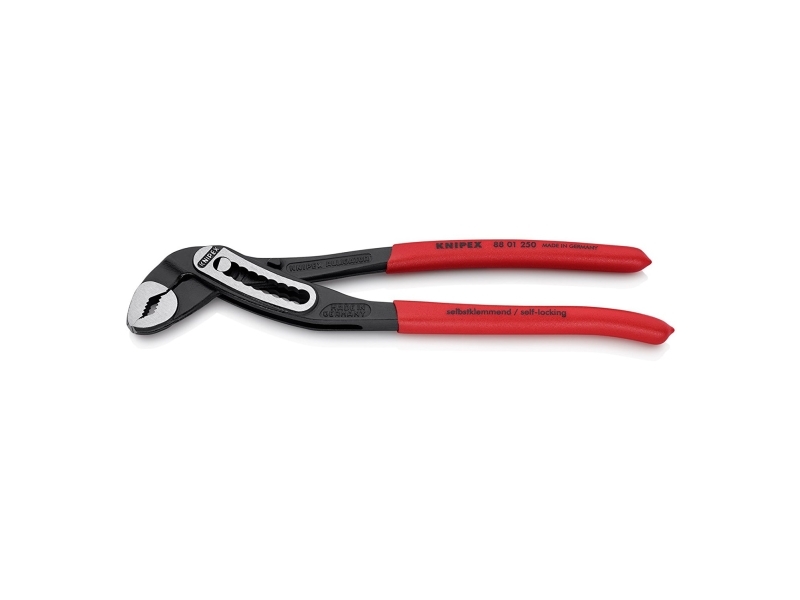 Vandpumpetang 250 mm Alligator dyppet greb, Knipex 8801-250