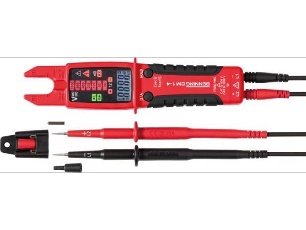 Benning 044686 Strømtang Digital Cat Iii 1000 V, Cat Iv 600 V Visning (Anzahl): 6000