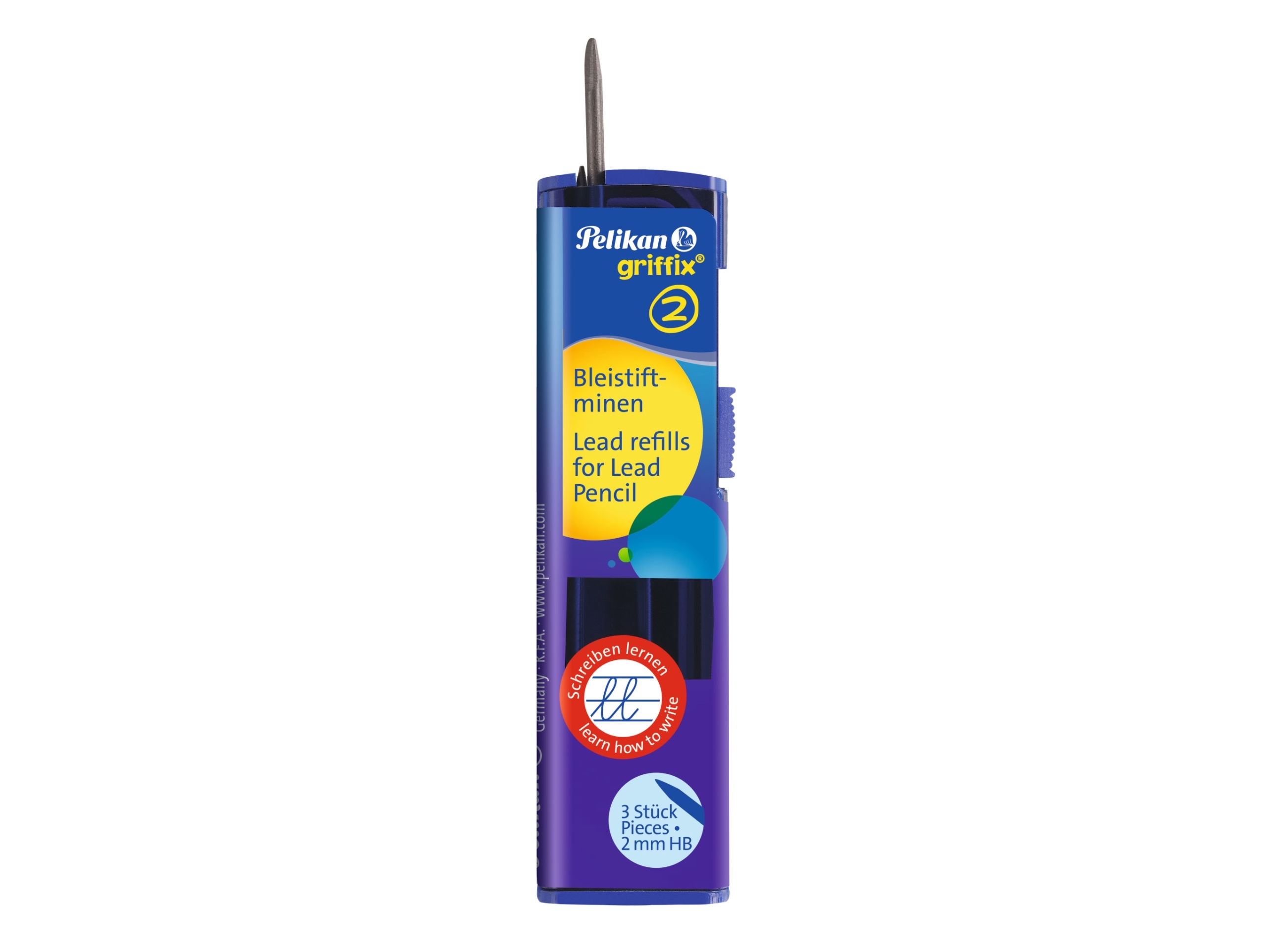 Pelikan 960476, Hb, Schwarz, Hexagonal, Kunst, Grafische Zeichnung, Hobby, Büro, Schule, Technical Drawing, Box, 3 Stück(E)