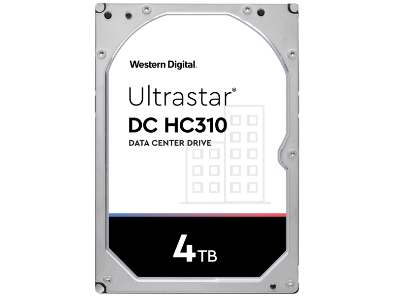 Western Digital Ultrastar Dc Hc310, 4 Tb, 7200 Rpm, 256 Mb, 3.5", Sas