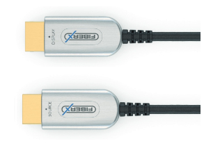 Fiberx Fx-I350-012, 12 M, Hdmi Typ A (Standard), Hdmi Typ A (Standard), 18 Gbit/S, Schwarz, Silber