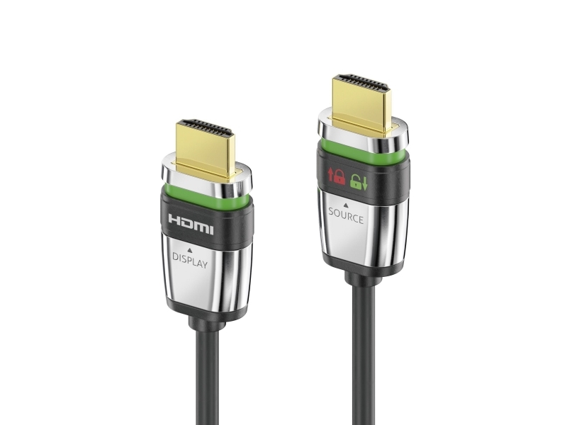 Fiberx Fx-I355-015, 15 M, Hdmi Typ A (Standard), Hdmi Typ A (Standard), 18 Gbit/S, Audio Return Channel (Arc), Grau, Silber